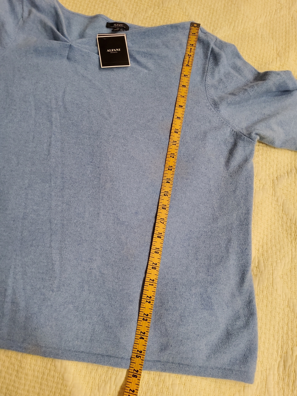 Alfani 100% Cashmere Knit Sweater Size 3X - Picture 8 of 8